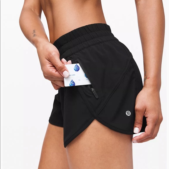 lululemon athletica Pants - Lululemon Black Tracker Short V 4" - 8